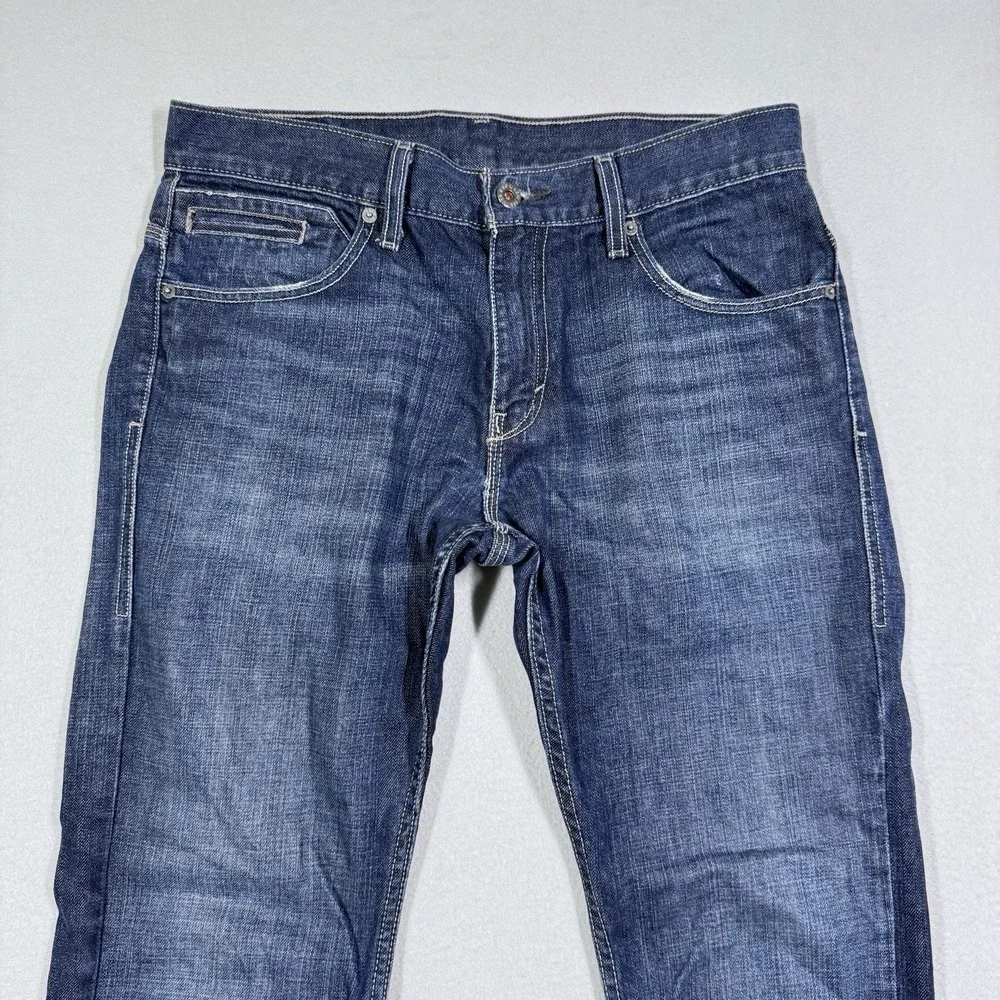 Levis 527 Jeans Mens 32x30 Boot Cut Dark Wash Western Denim Bootcut Y2K